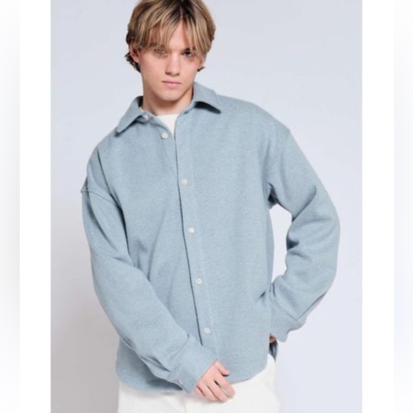 Urban Outfitters Other - Standard/Cloth Men's Super Soft Shirt Jacket in Sky blue